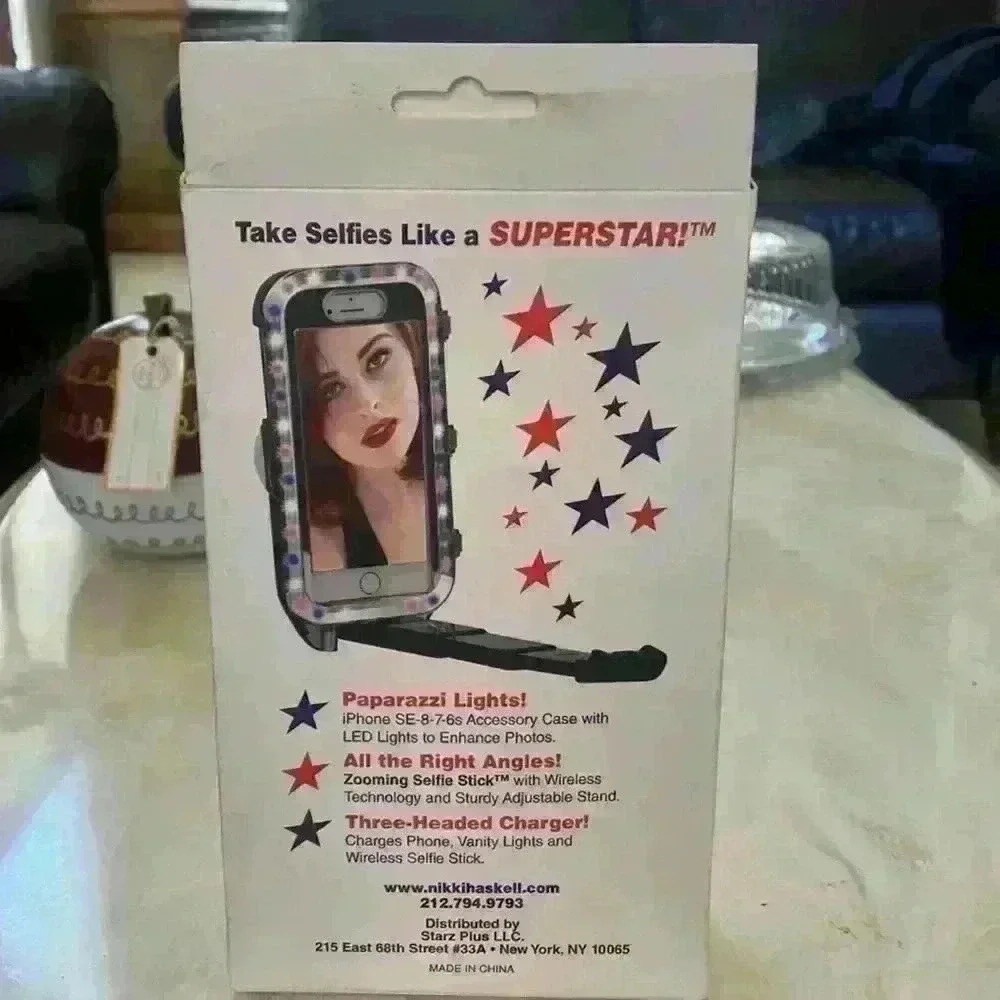 Star Shooterz for the selfie in you by Nikki Haskell. iPhone SE-8-7-6S - Picture 2 of 3